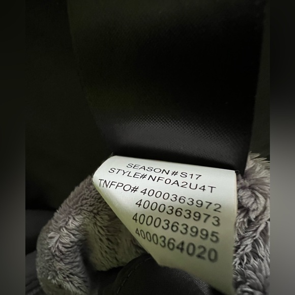 North Face Fleece Lined Windbreaker Girls Large - Picture 6 of 7